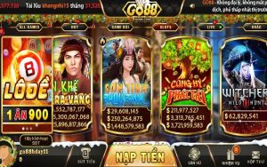 Sảnh game nổ hũ uy tín Go88