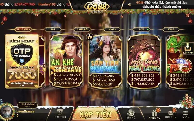 Lựa chọn nguồn link tải game Go88 uy tín